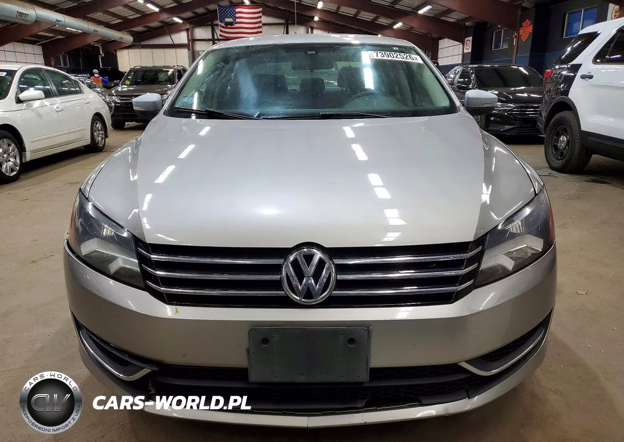 2013 Volkswagen Passat S VIN:1VWAP7A30DC004861 - 5