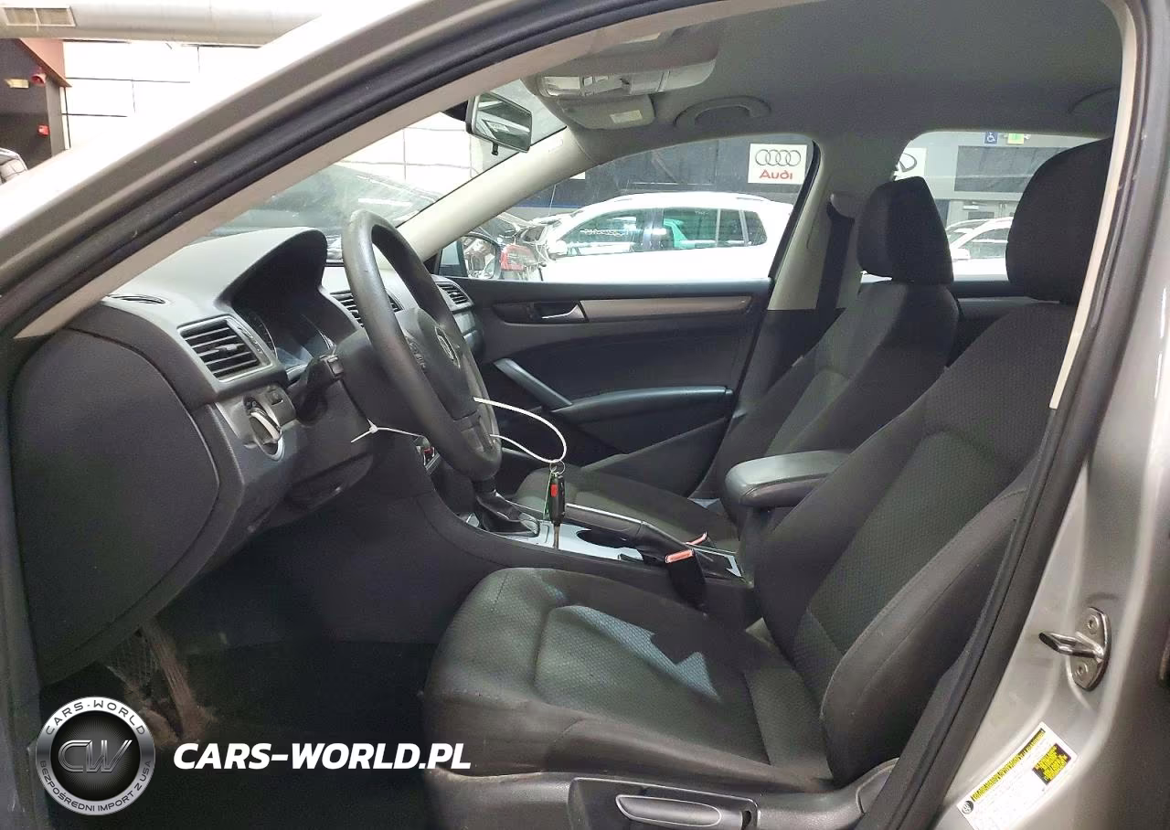 2013 Volkswagen Passat S VIN:1VWAP7A30DC004861 - 7