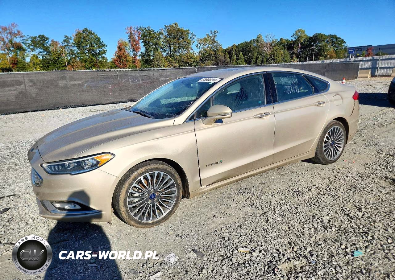 2018 Ford Fusion Titanium-Platinum Hev VIN:3FA6P0RU8JR197177 - 1