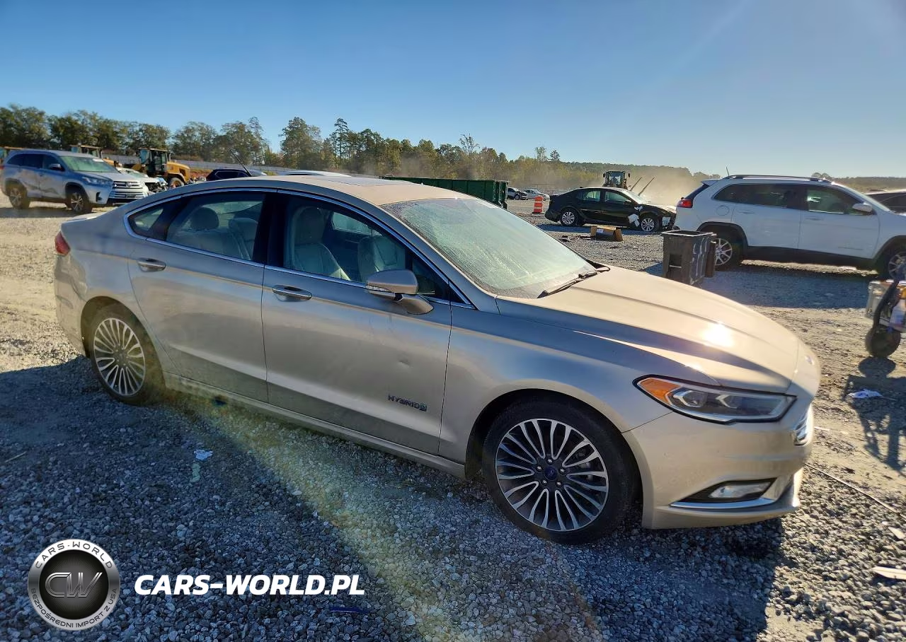 2018 Ford Fusion Titanium-Platinum Hev VIN:3FA6P0RU8JR197177 - 4