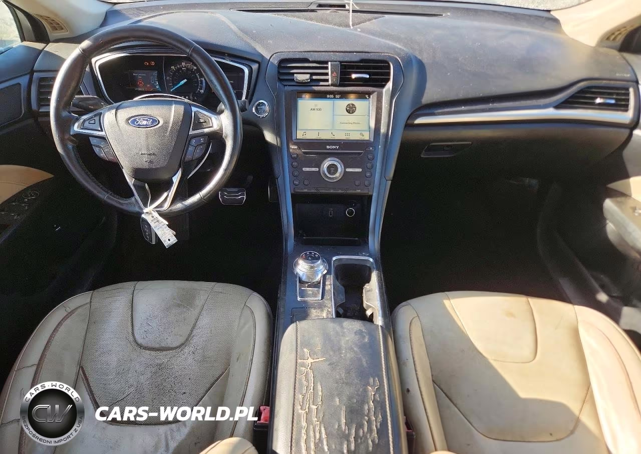 2018 Ford Fusion Titanium-Platinum Hev VIN:3FA6P0RU8JR197177 - 8