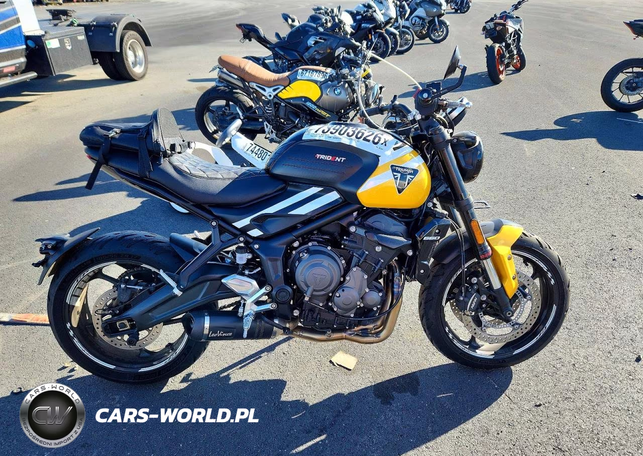 2025 Triumph Motorcycle Trident 660 – zdjęcie 1 z 9