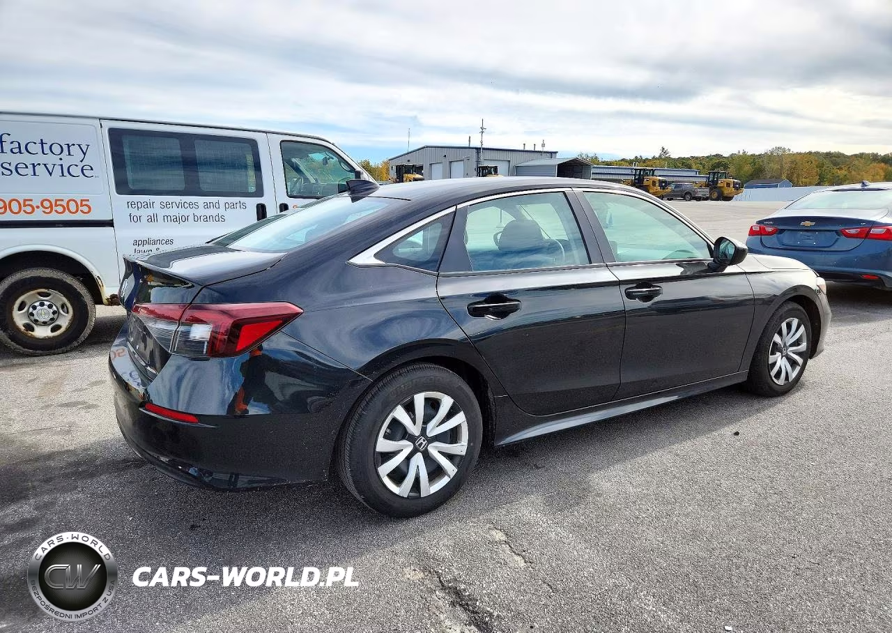 2025 Honda Civic Lx VIN:2HGFE2F26SH600263 - 3