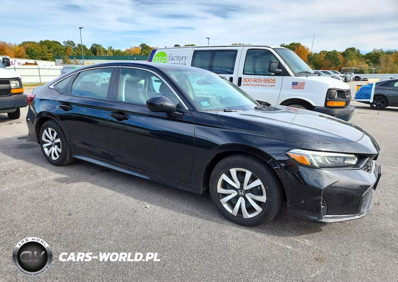 2025 Honda Civic Lx VIN:2HGFE2F26SH600263 - 4