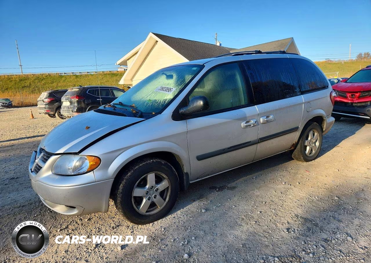 2007 Dodge Caravan Sxt VIN:1D4GP45R07B229191 - 1
