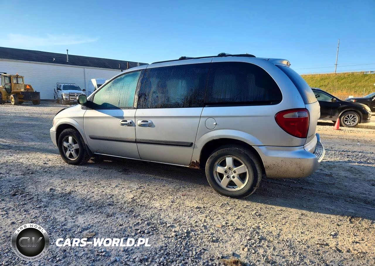 2007 Dodge Caravan Sxt VIN:1D4GP45R07B229191 - 2