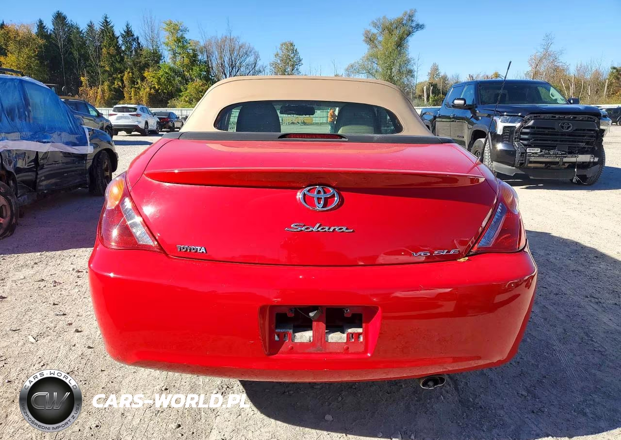 2006 Toyota Camry Solara Sle V6 VIN:4T1FA38P86U071213 - 6