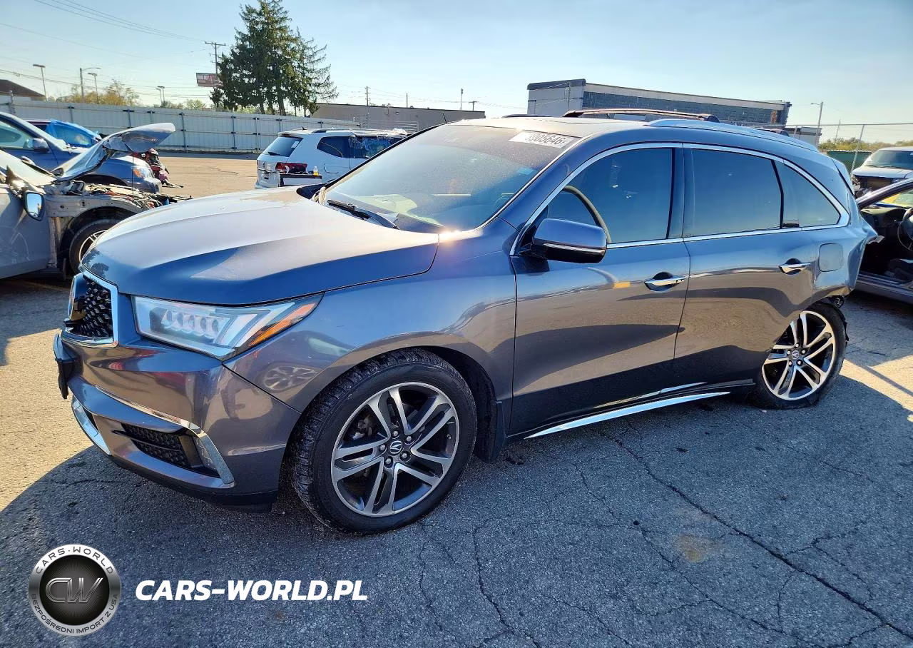 2017 Acura Mdx Advance VIN:5FRYD4H95HB022315 - 1