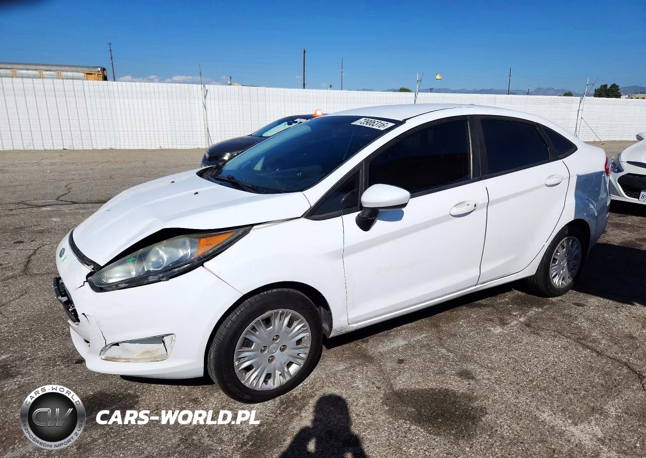 2016 Ford Fiesta S VIN:3FADP4AJ1GM111391 - 1