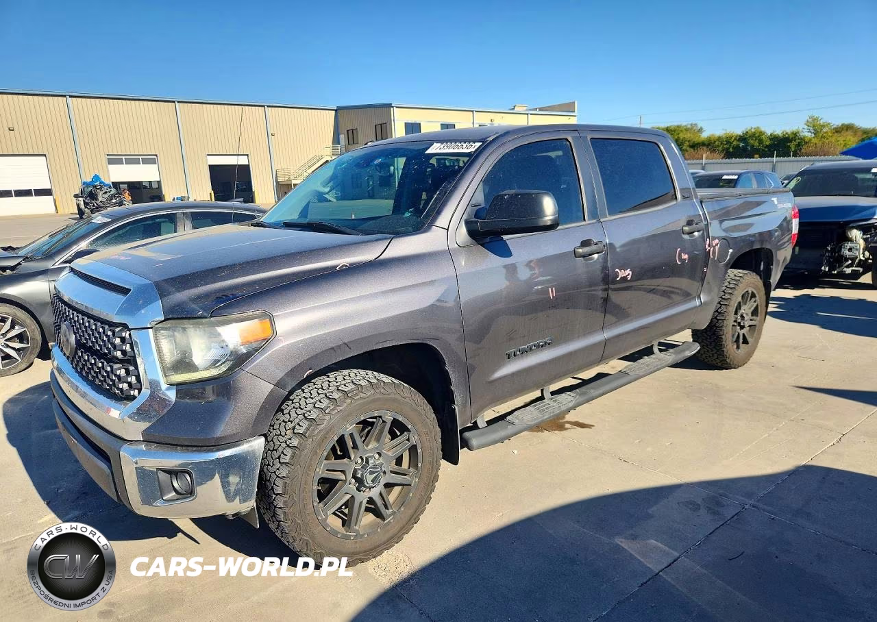 2018 Toyota Tundra Crewmax Sr5 VIN:5TFEM5F17JX131927 - 1