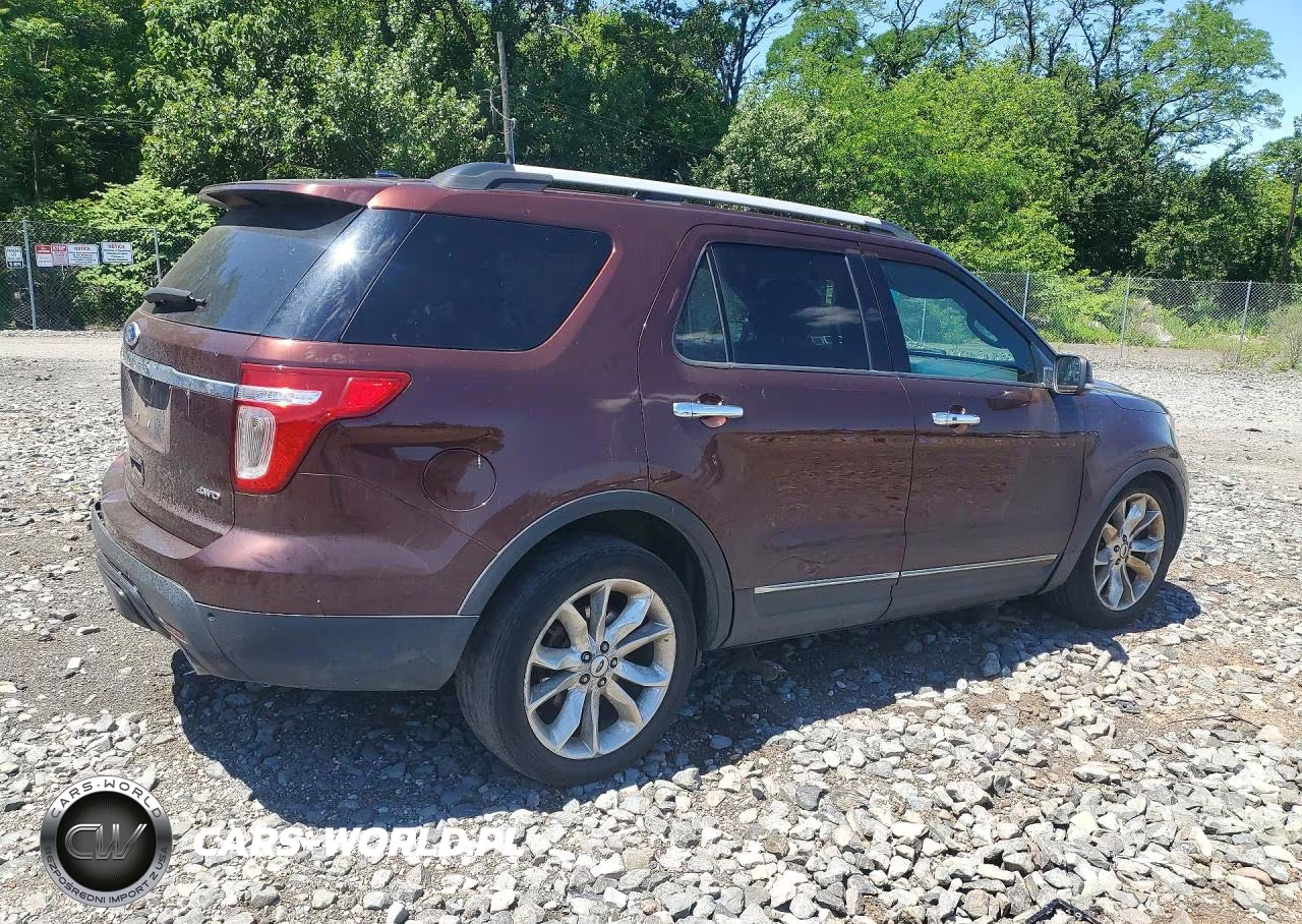 2012 Ford Explorer Limited VIN:1FMHK8F80CGA70467 - 3