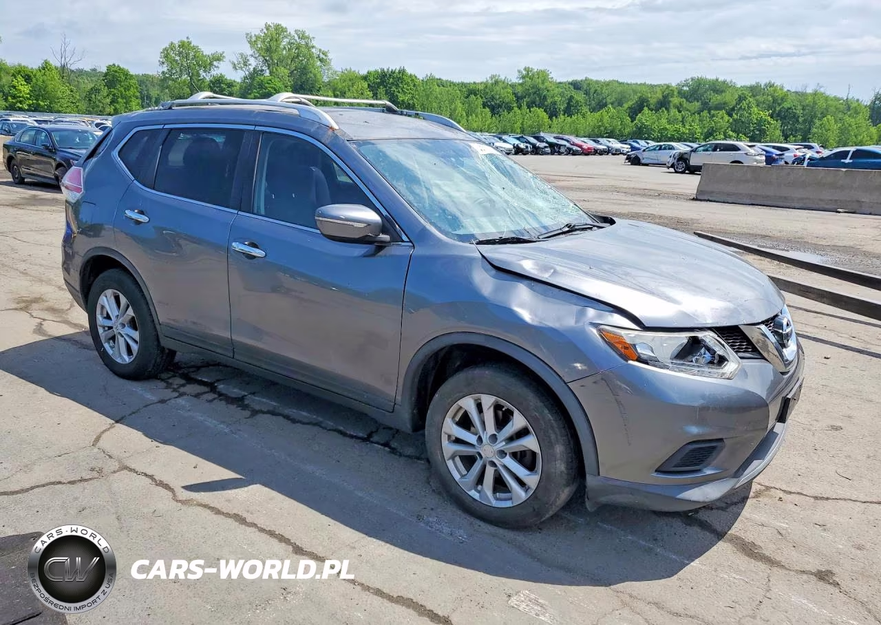 2015 Nissan Rogue Sv VIN:KNMAT2MV1FP536369 - 4