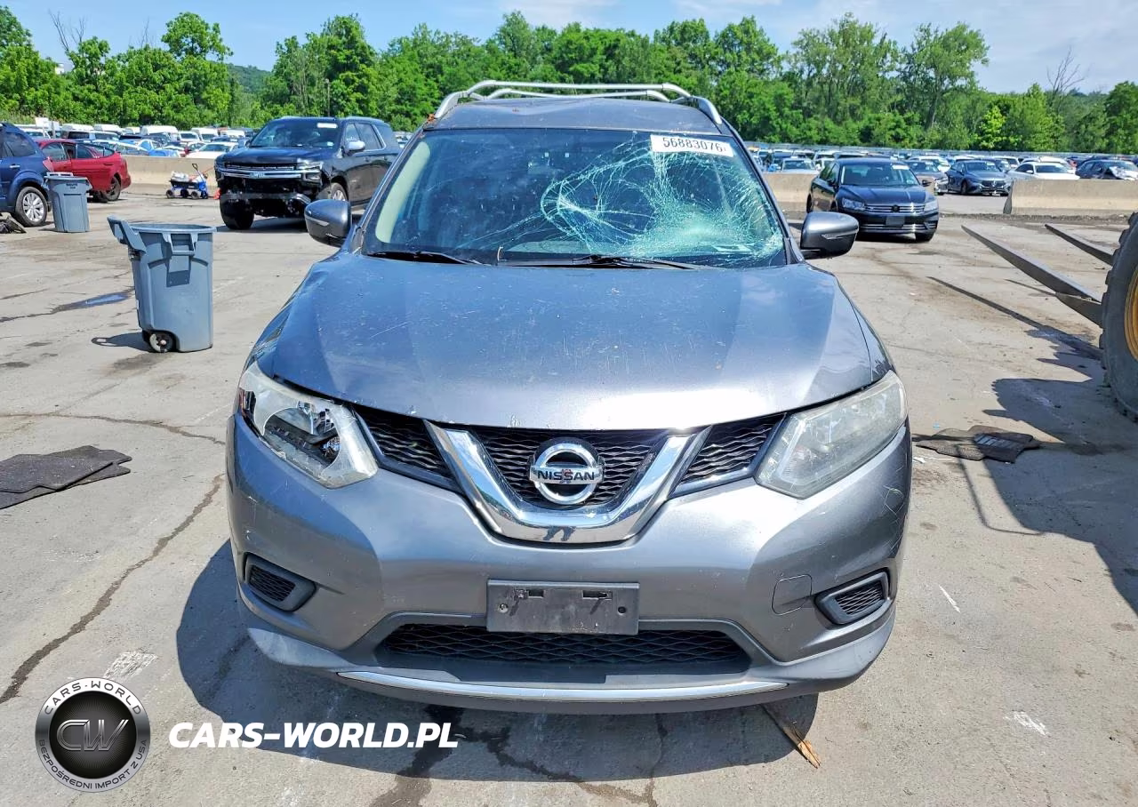 2015 Nissan Rogue Sv VIN:KNMAT2MV1FP536369 - 5