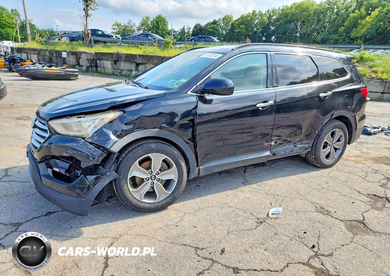 2013 Hyundai Santa Fe Gls VIN:KM8SMDHF8DU015384 - 1