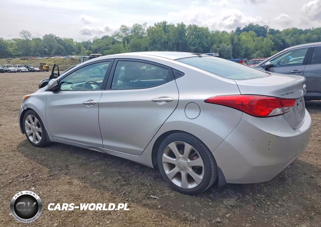 2013 Hyundai Elantra Limited VIN:5NPDH4AE6DH334117 - 2
