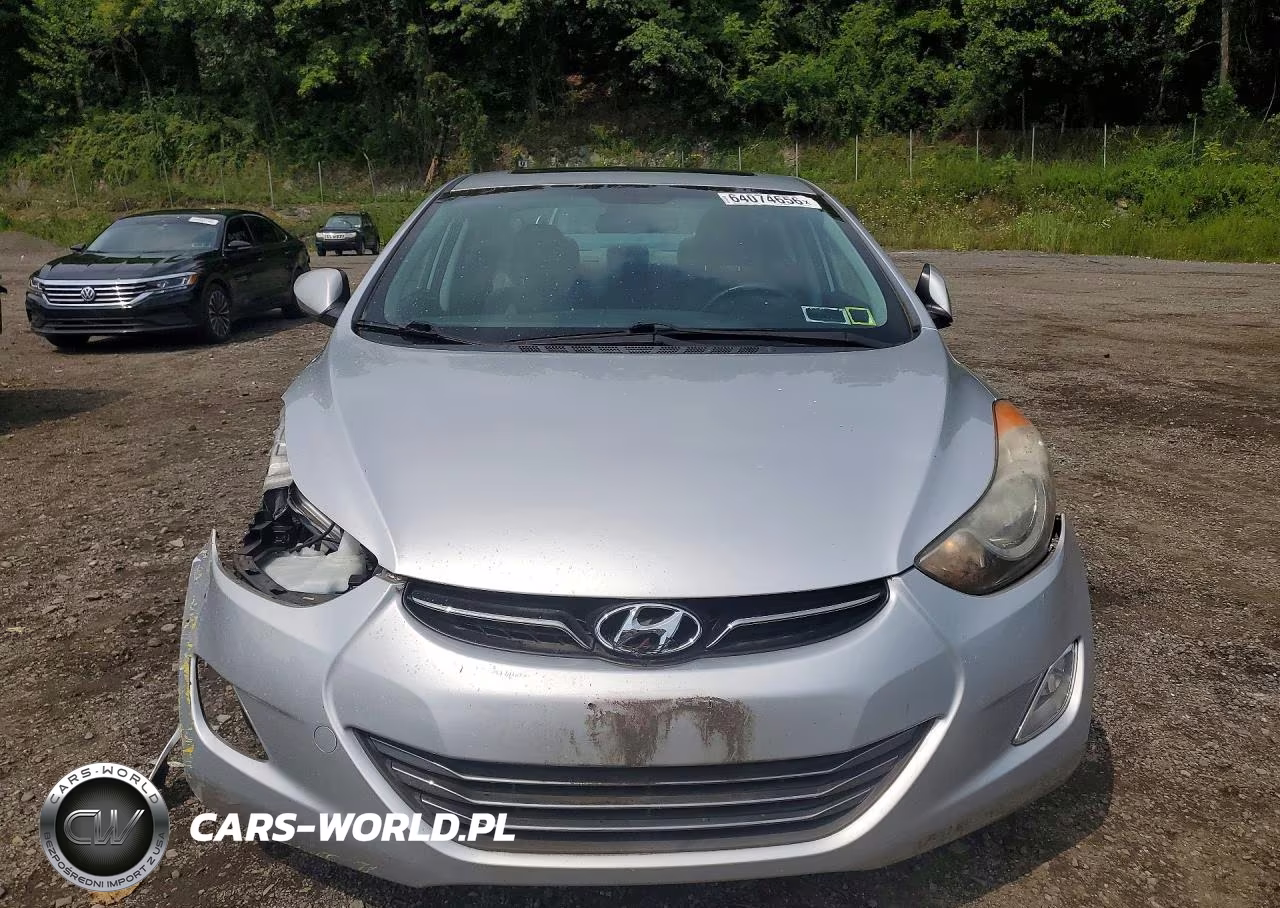 2013 Hyundai Elantra Limited VIN:5NPDH4AE6DH334117 - 5