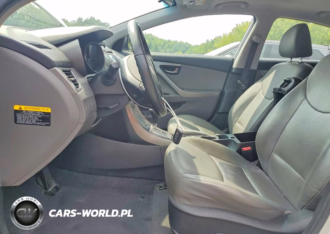 2013 Hyundai Elantra Limited VIN:5NPDH4AE6DH334117 - 7