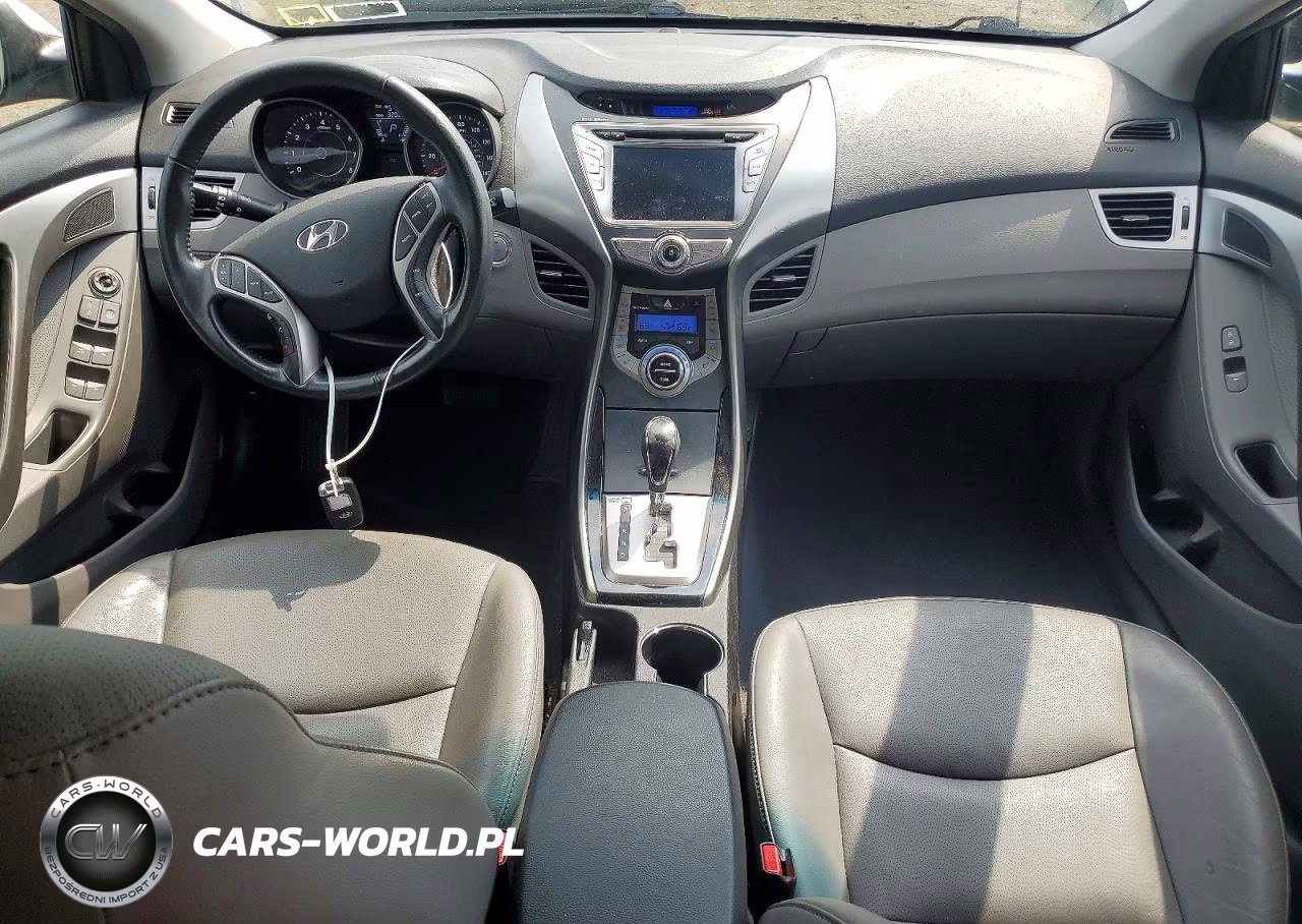 2013 Hyundai Elantra Limited VIN:5NPDH4AE6DH334117 - 8