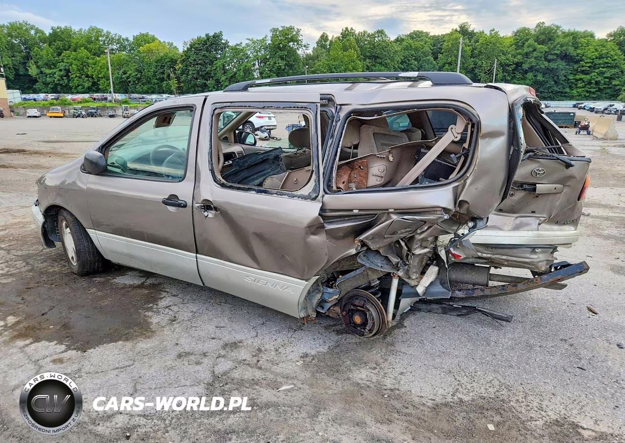 1999 Toyota Sienna Xle VIN:4T3ZF13C9XU127529 - 2