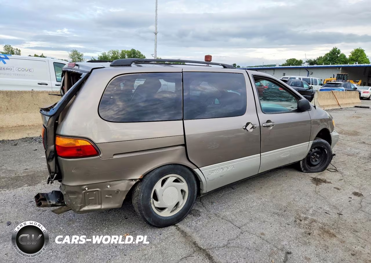 1999 Toyota Sienna Xle VIN:4T3ZF13C9XU127529 - 3