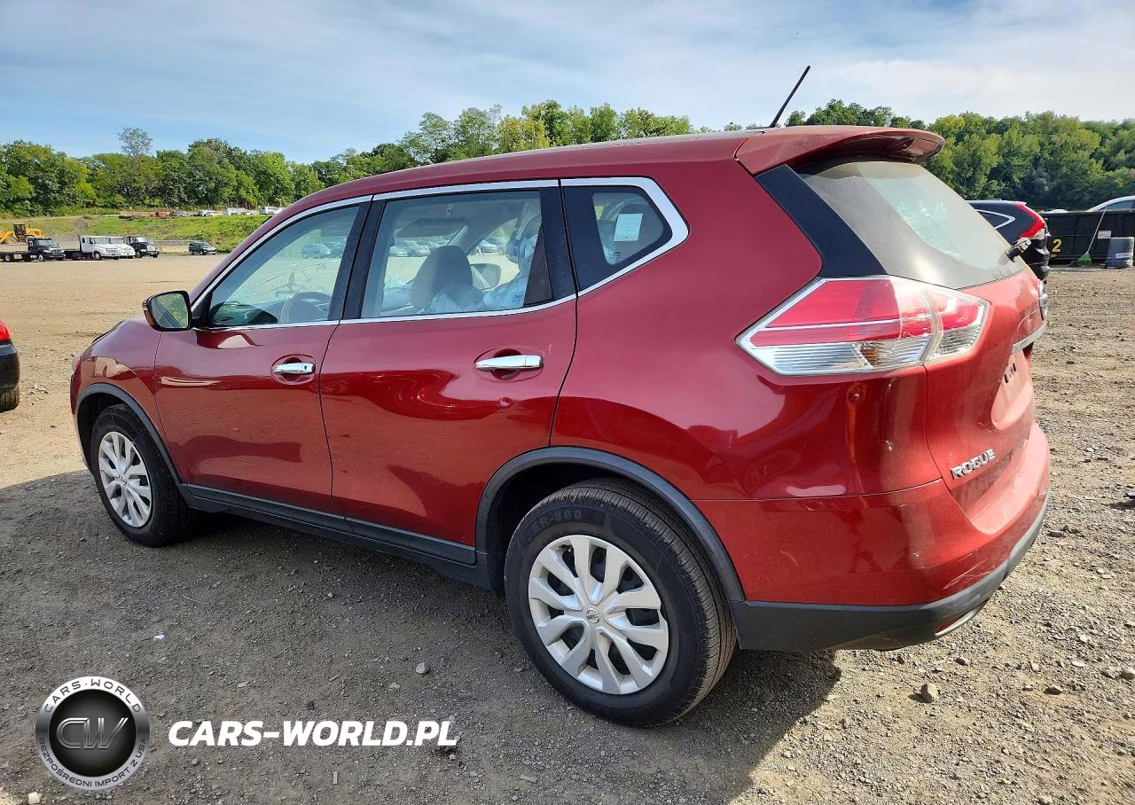 2015 Nissan Rogue S VIN:KNMAT2MVXFP577549 - 2