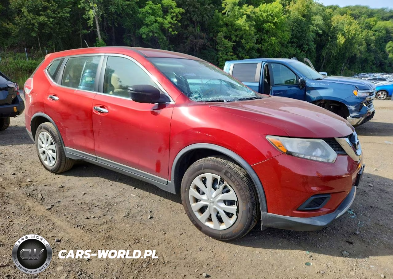 2015 Nissan Rogue S VIN:KNMAT2MVXFP577549 - 4