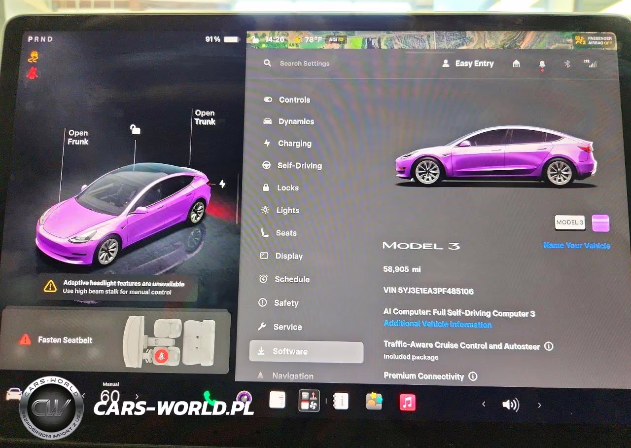 2023 Tesla Model 3 VIN:5YJ3E1EA3PF485106 - 9