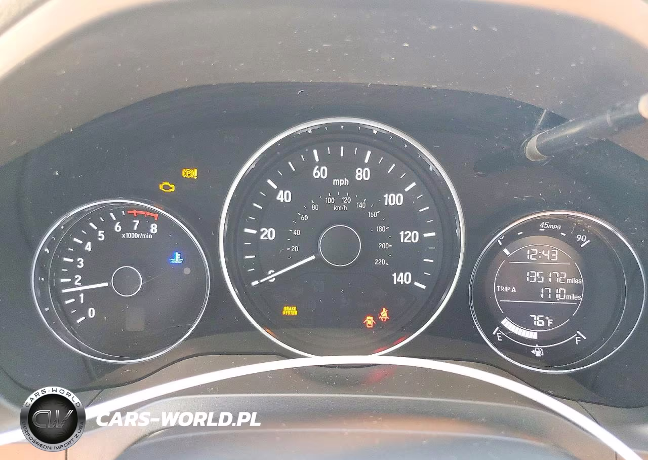2019 Honda Hr-V Lx VIN:3CZRU6H35KG704104 - 9