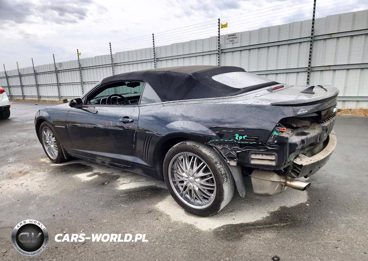2011 Chevrolet Camaro Lt VIN:2G1FB3DD8B9209829 - 2