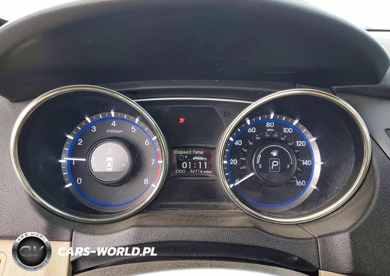 2013 Hyundai Sonata Gls VIN:5NPEB4AC4DH729563 - 9