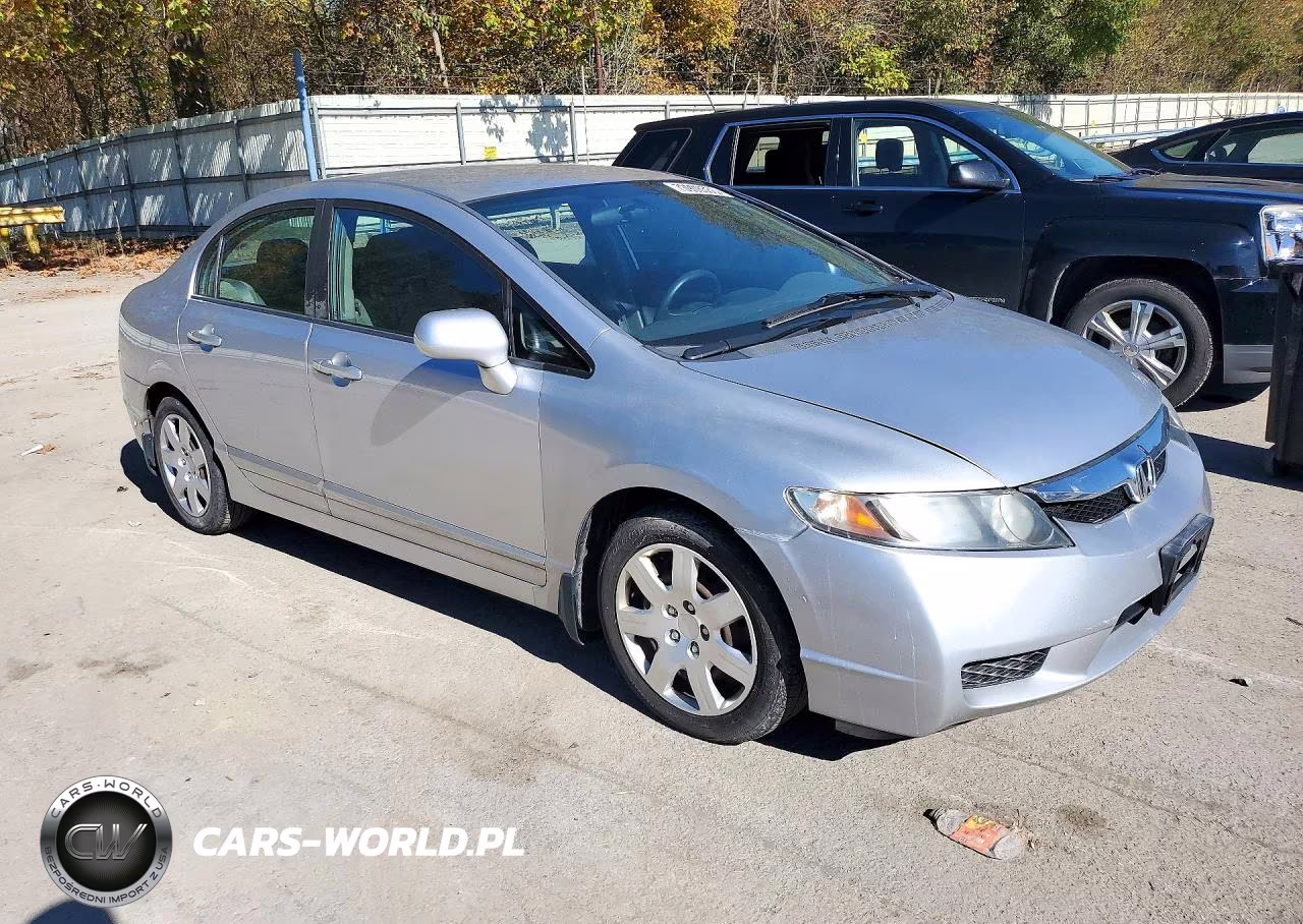 2011 Honda Civic Lx VIN:19XFA1F54BE003185 - 4