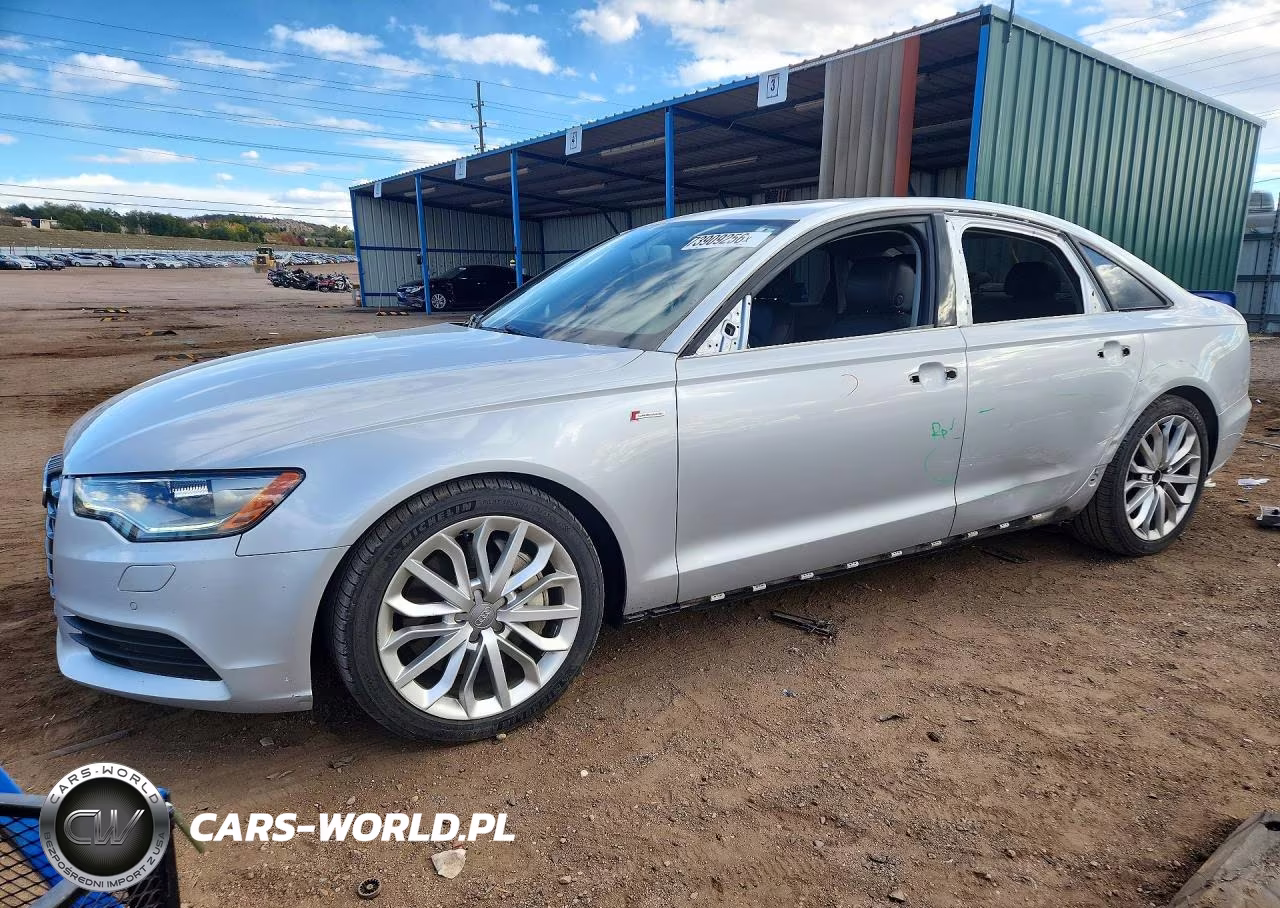 2012 Audi A6 Premium Plus VIN:WAUGGAFCXCN138506 - 1