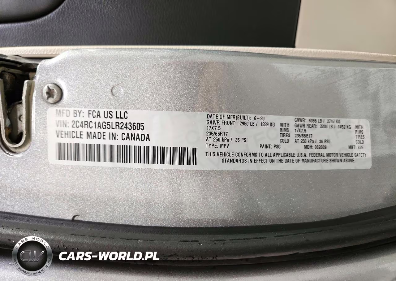 2020 Chrysler Voyager L VIN:2C4RC1AG5LR243605 - 13