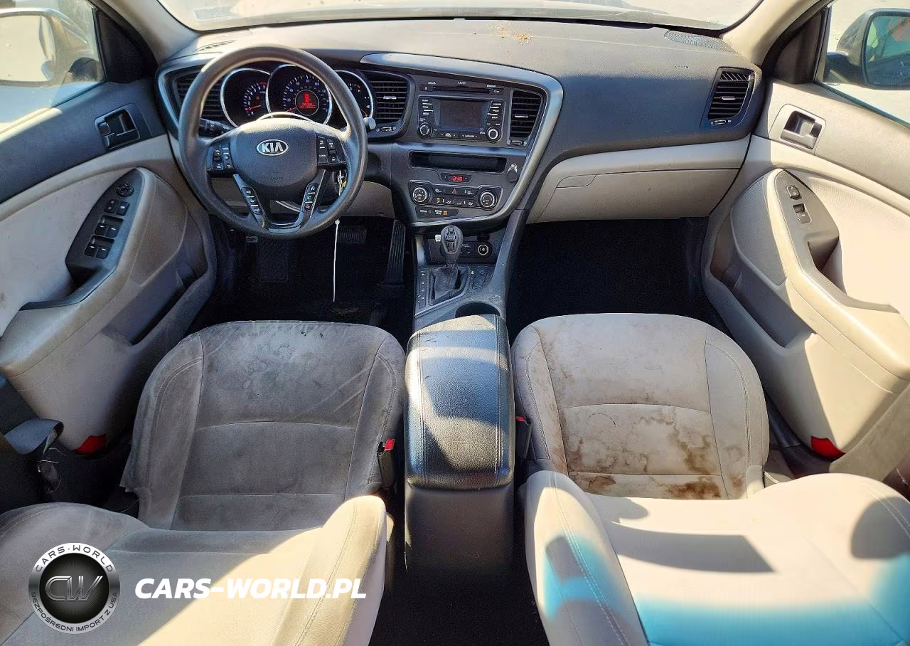 2013 Kia Optima Lx VIN:5XXGM4A77DG241774 - 8