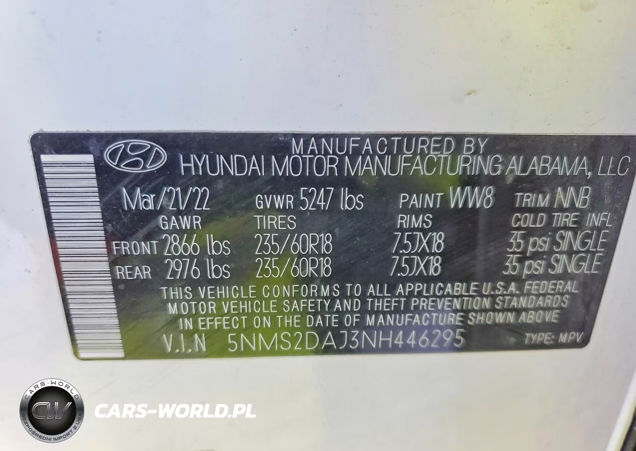 2022 Hyundai Santa Fe Sel VIN:5NMS2DAJ3NH446295 - 12