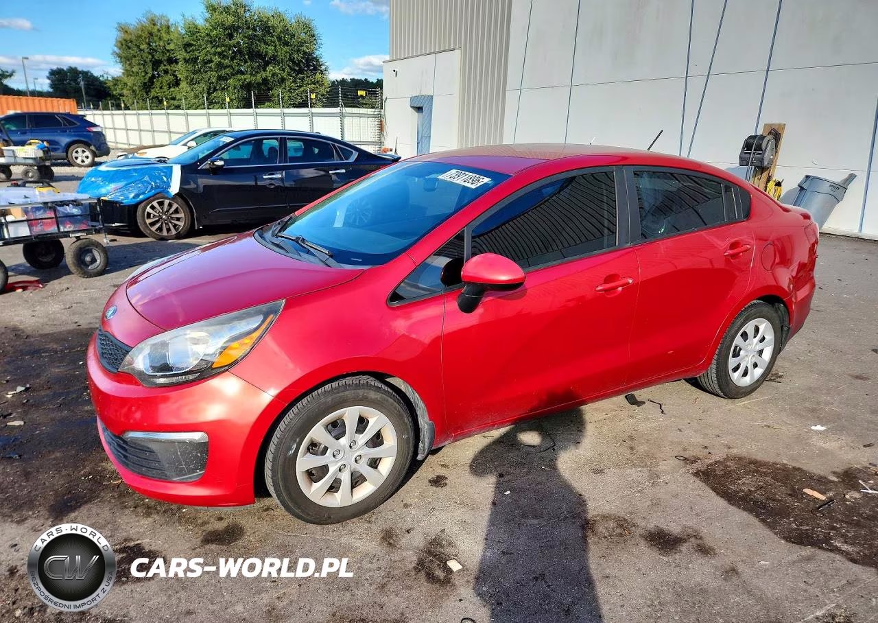 2017 Kia Rio Lx VIN:KNADM4A35H6061954 - 1