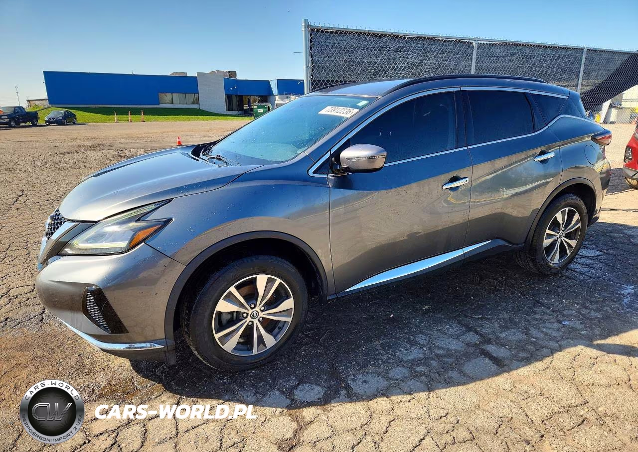 2020 Nissan Murano Sv VIN:5N1AZ2BS6LN106007 - 1
