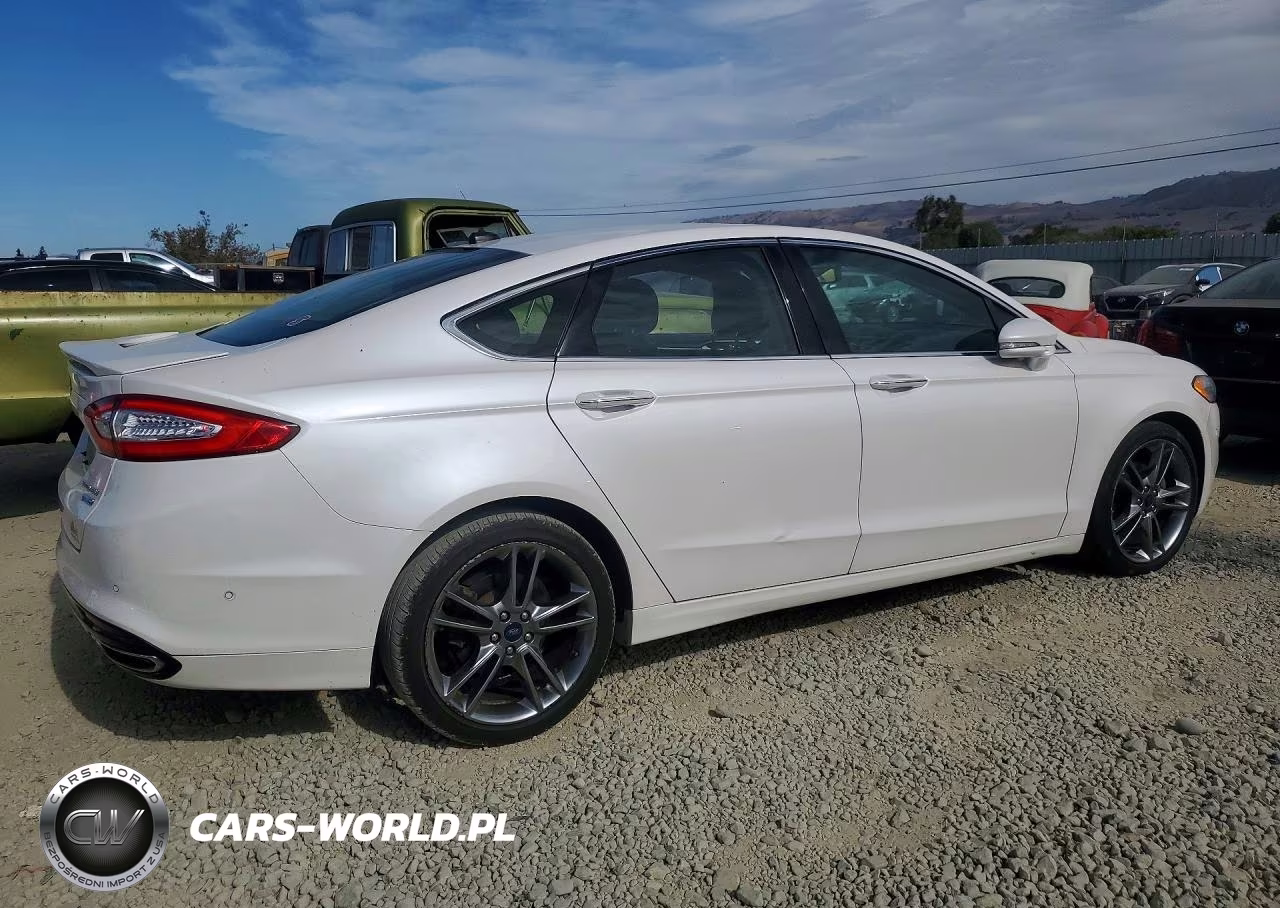 2014 Ford Fusion Titanium VIN:3FA6P0D95ER326677 - 3