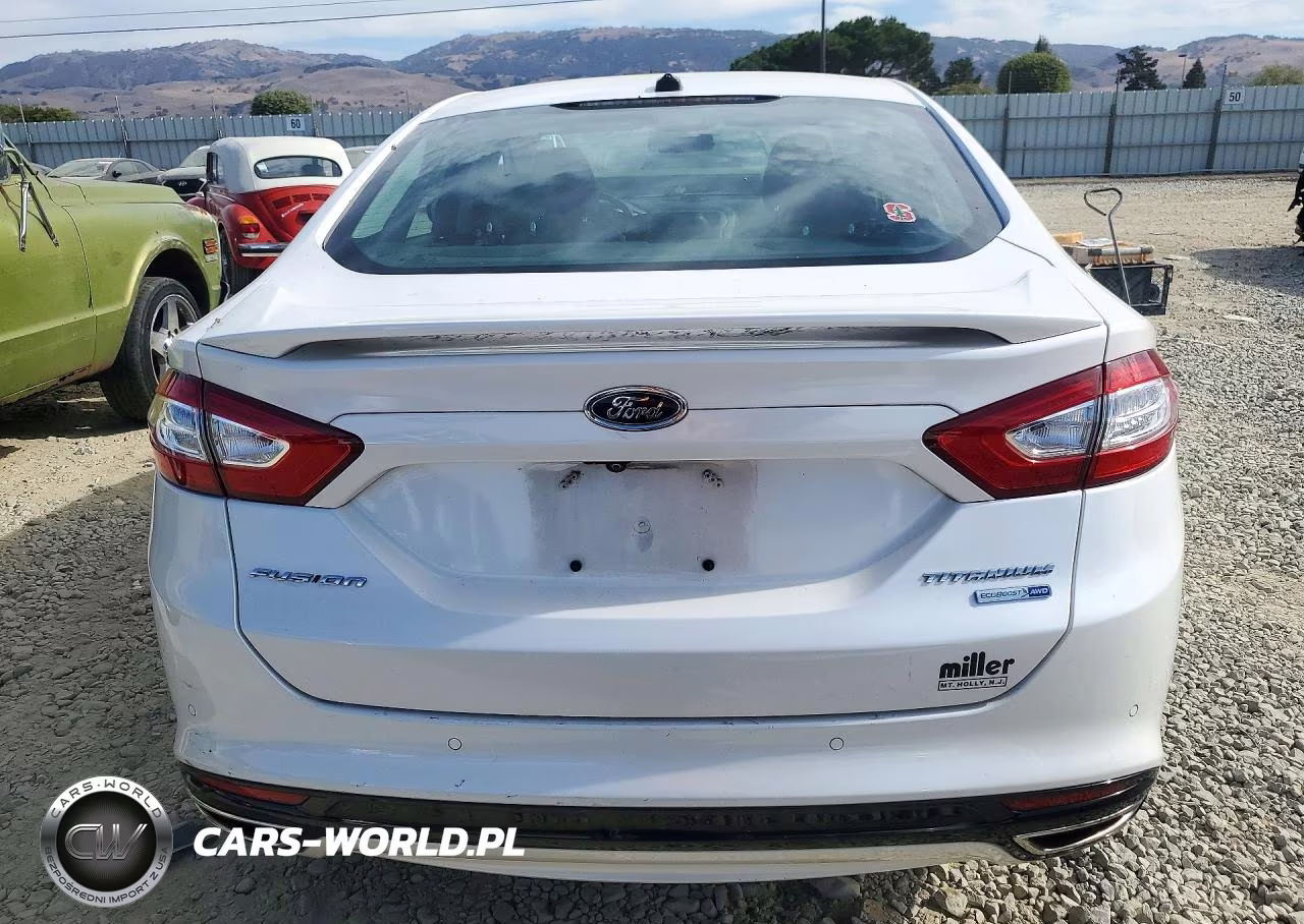 2014 Ford Fusion Titanium VIN:3FA6P0D95ER326677 - 6