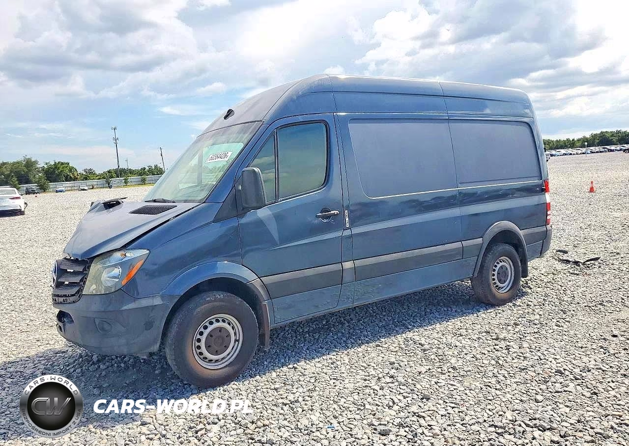 2018 Mercedes-Benz Sprinter 2500 Standard Roof V6 VIN:WD3PE7CD2JP640804 - 1