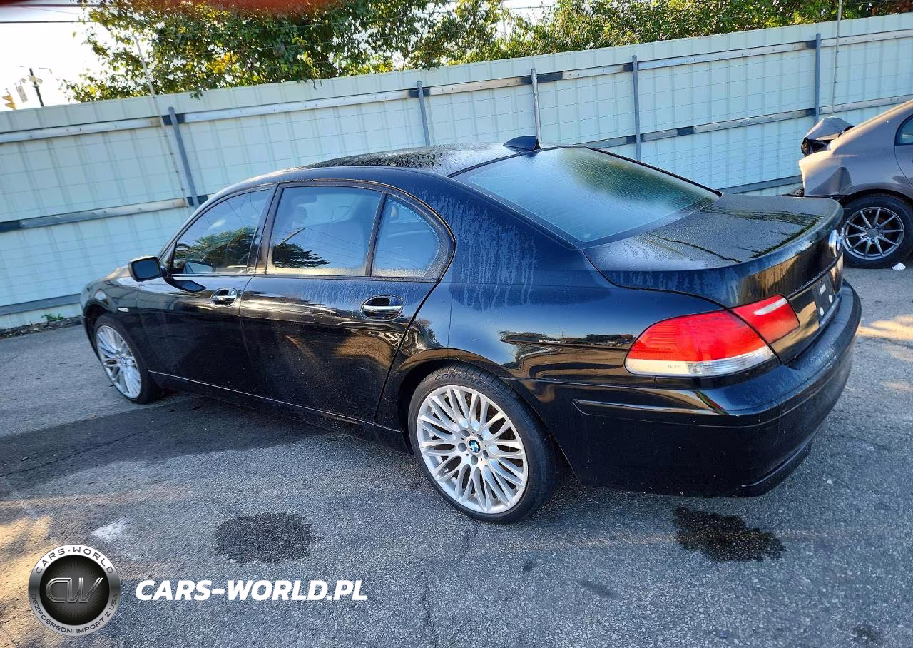2008 BMW 750 Li VIN:WBAHN83598DT78992 - 2