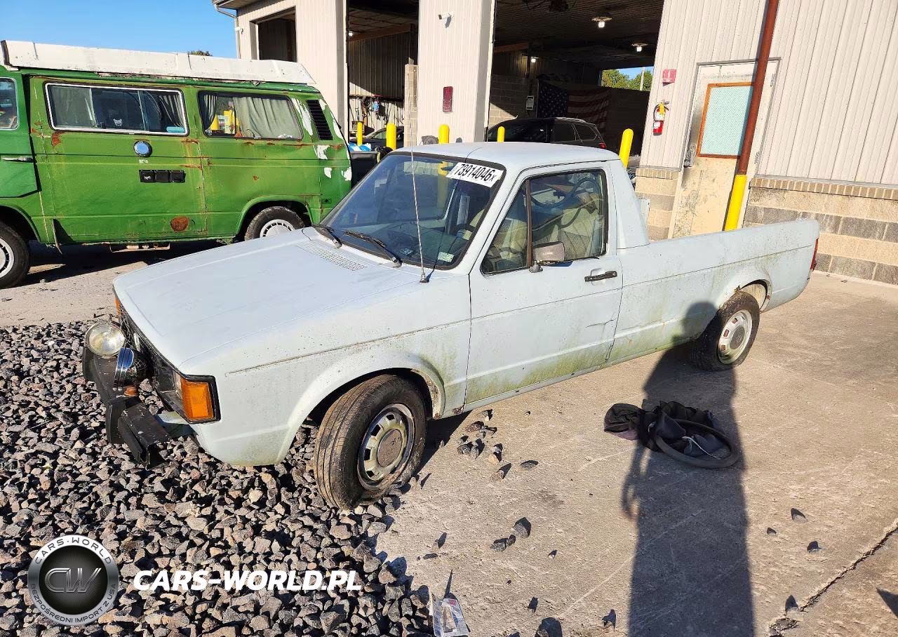 1982 Volkswagen Rabbit Truck VIN:1V1KB0177CV071687 - 1