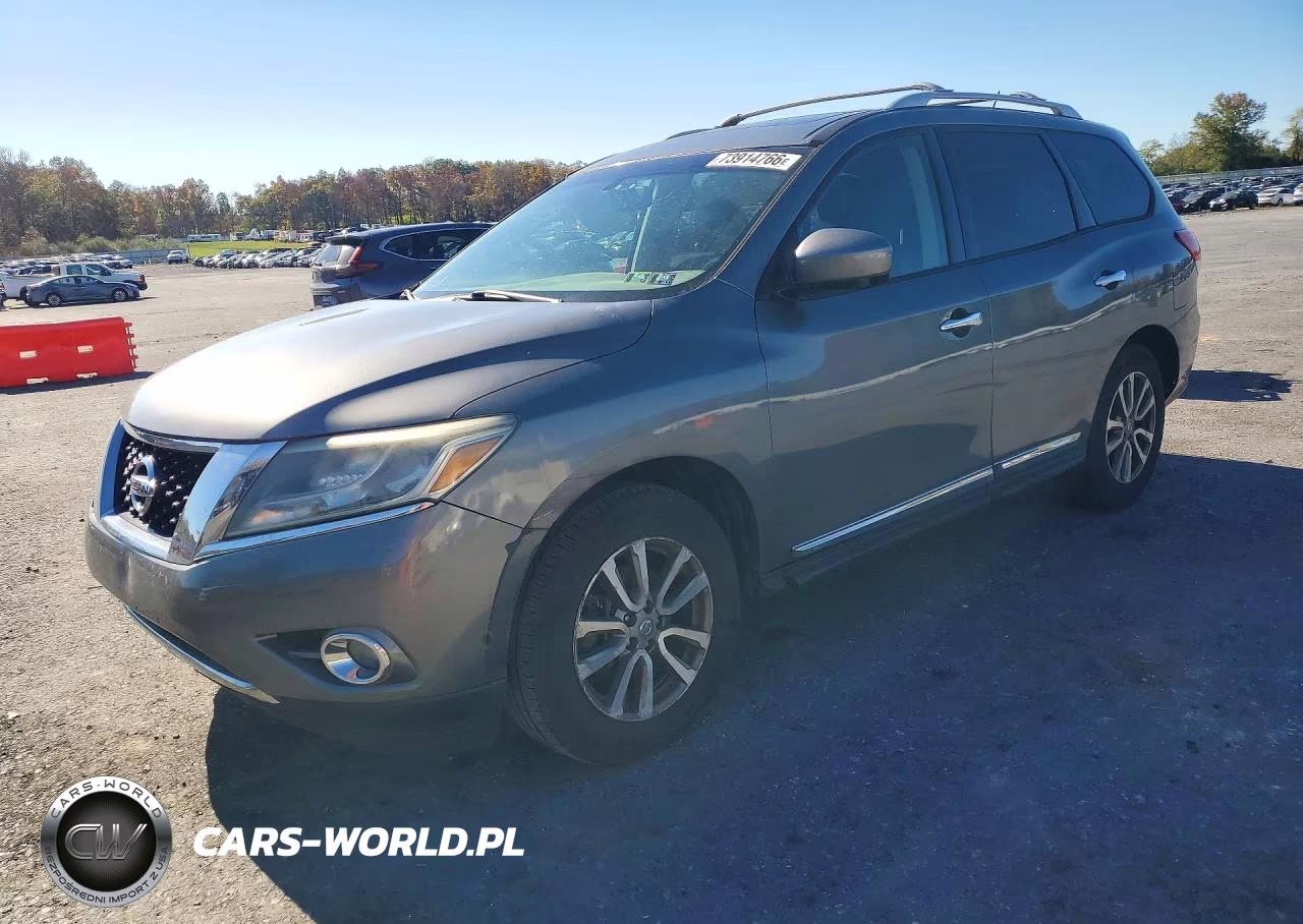 2015 Nissan Pathfinder Sl VIN:5N1AR2MM9FC609271 - 1