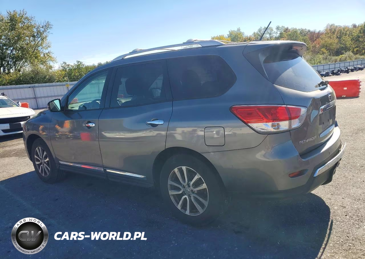 2015 Nissan Pathfinder Sl VIN:5N1AR2MM9FC609271 - 2
