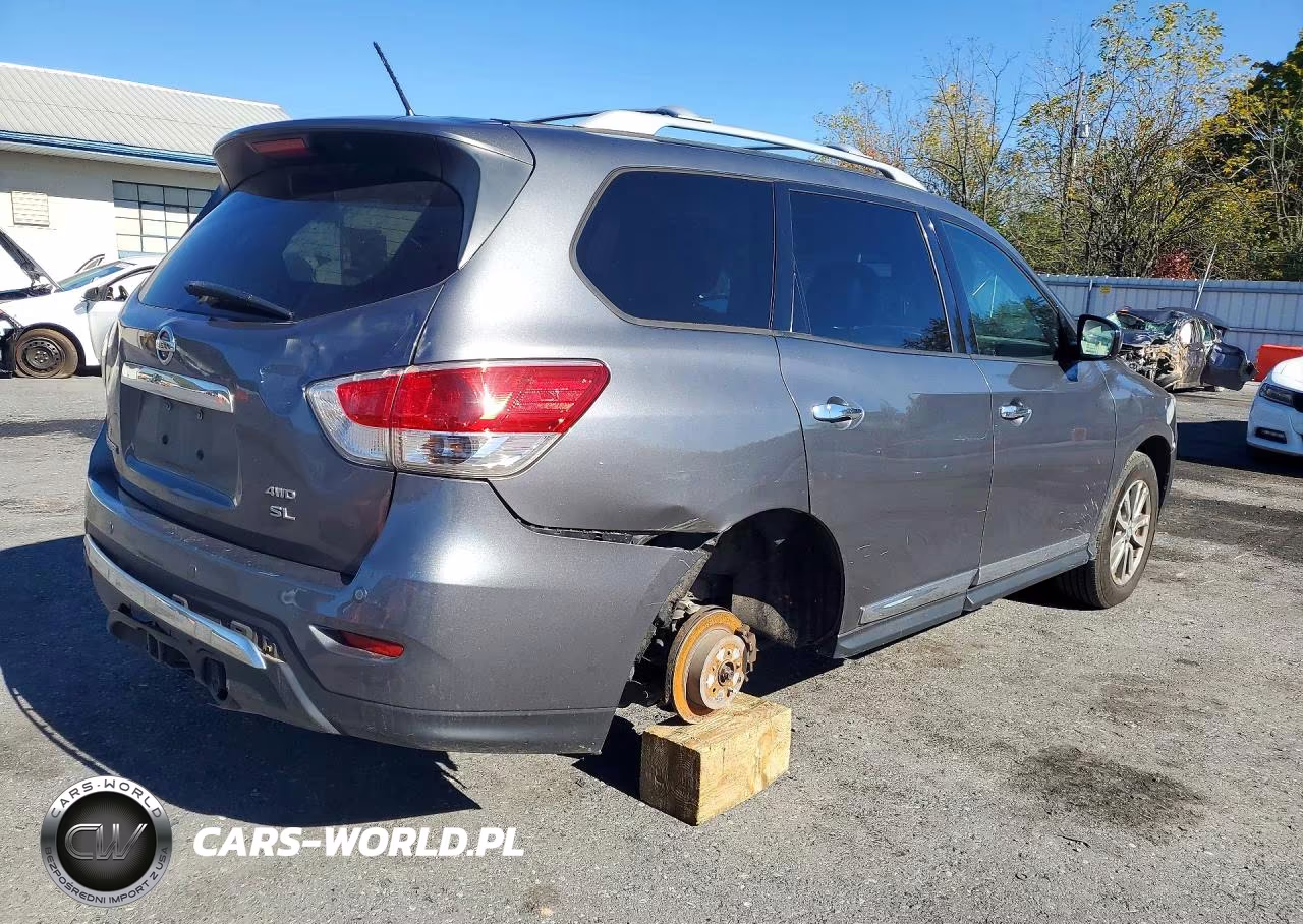 2015 Nissan Pathfinder Sl VIN:5N1AR2MM9FC609271 - 3