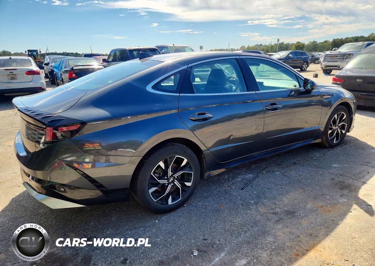 2025 Hyundai Sonata Sel VIN:KMHL64JA9SA439832 - 3