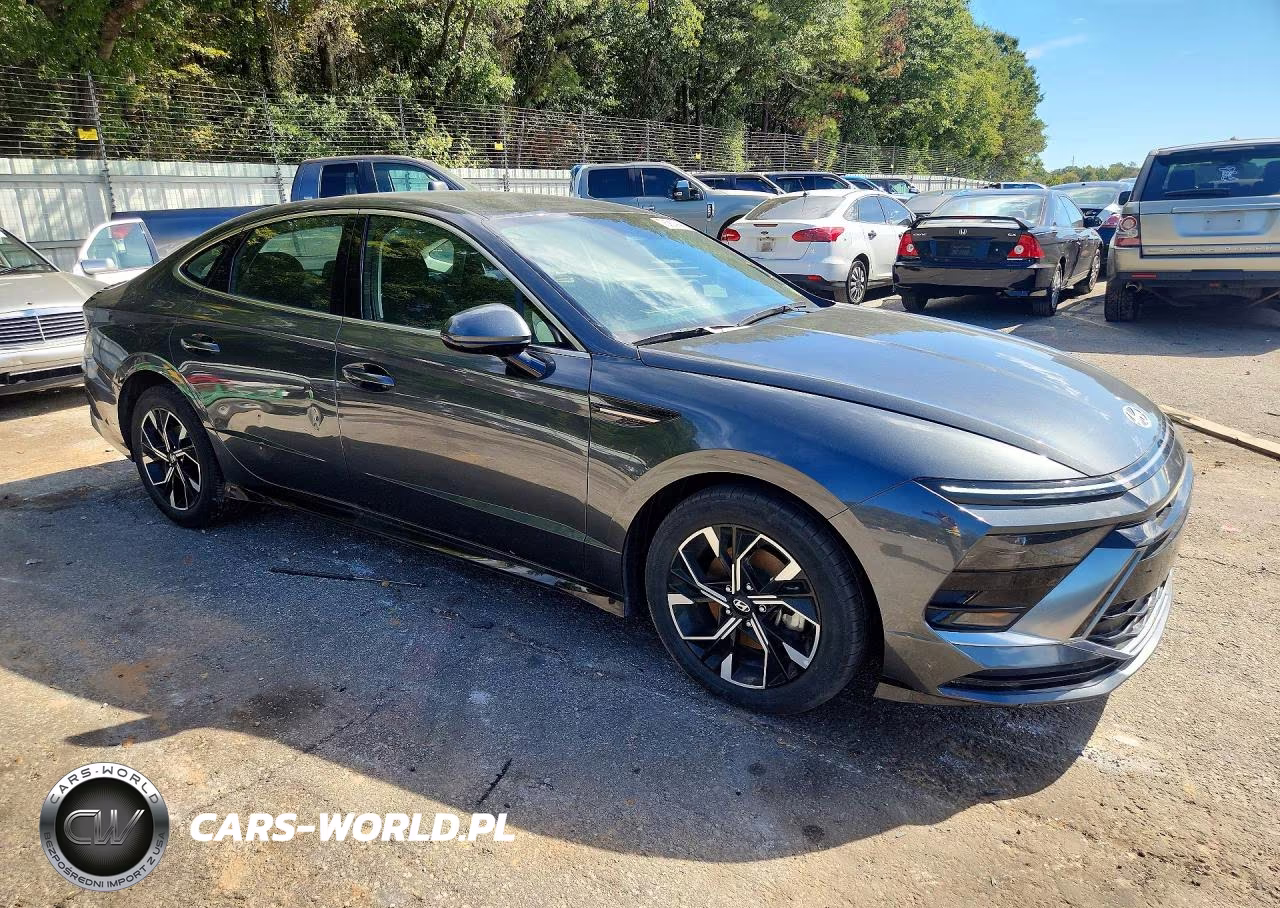 2025 Hyundai Sonata Sel VIN:KMHL64JA9SA439832 - 4