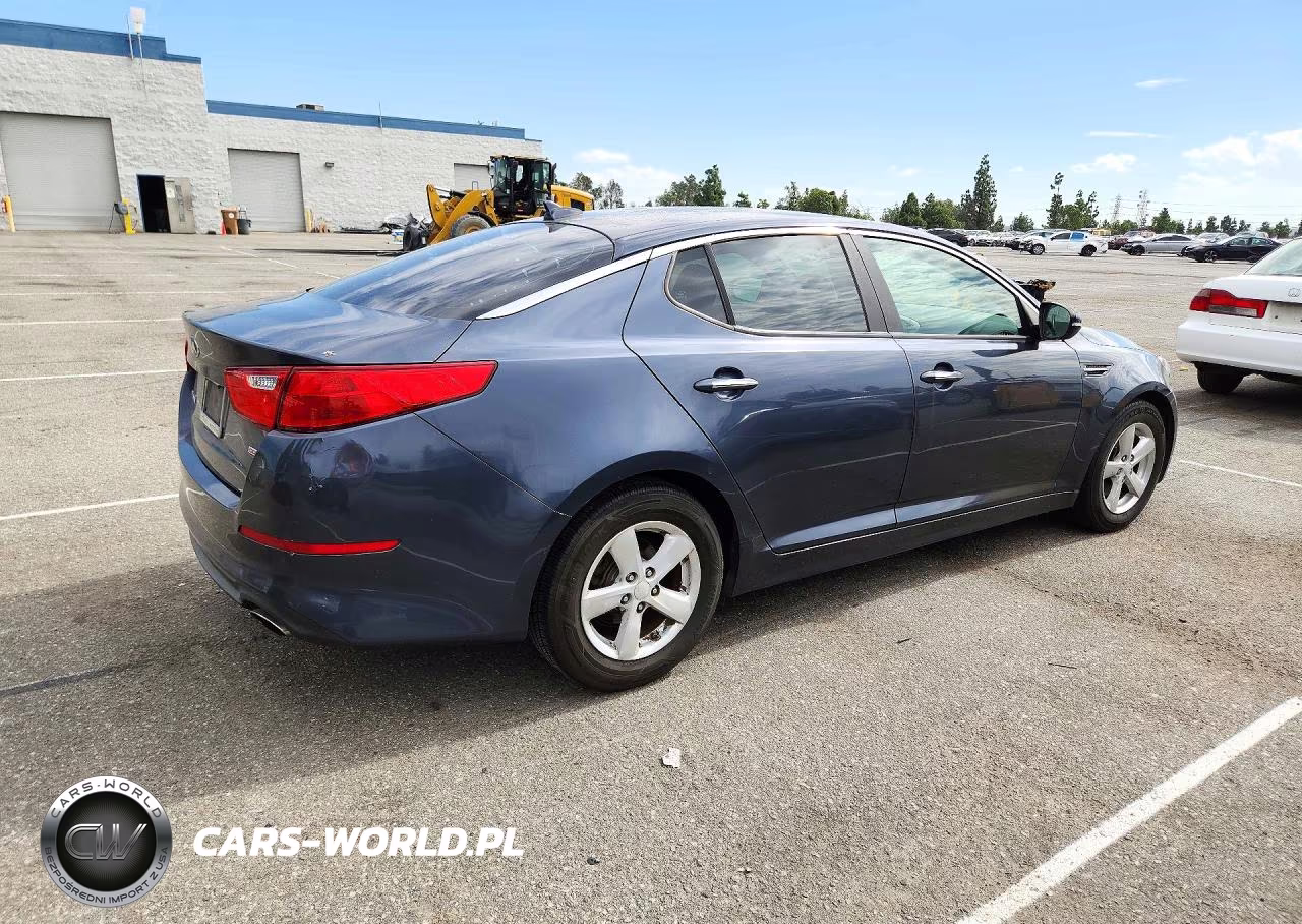 2015 Kia Optima Lx VIN:KNAGM4A75F5563284 - 3