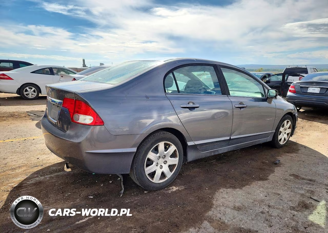 2010 Honda Civic Lx VIN:19XFA1F56AE002733 - 3