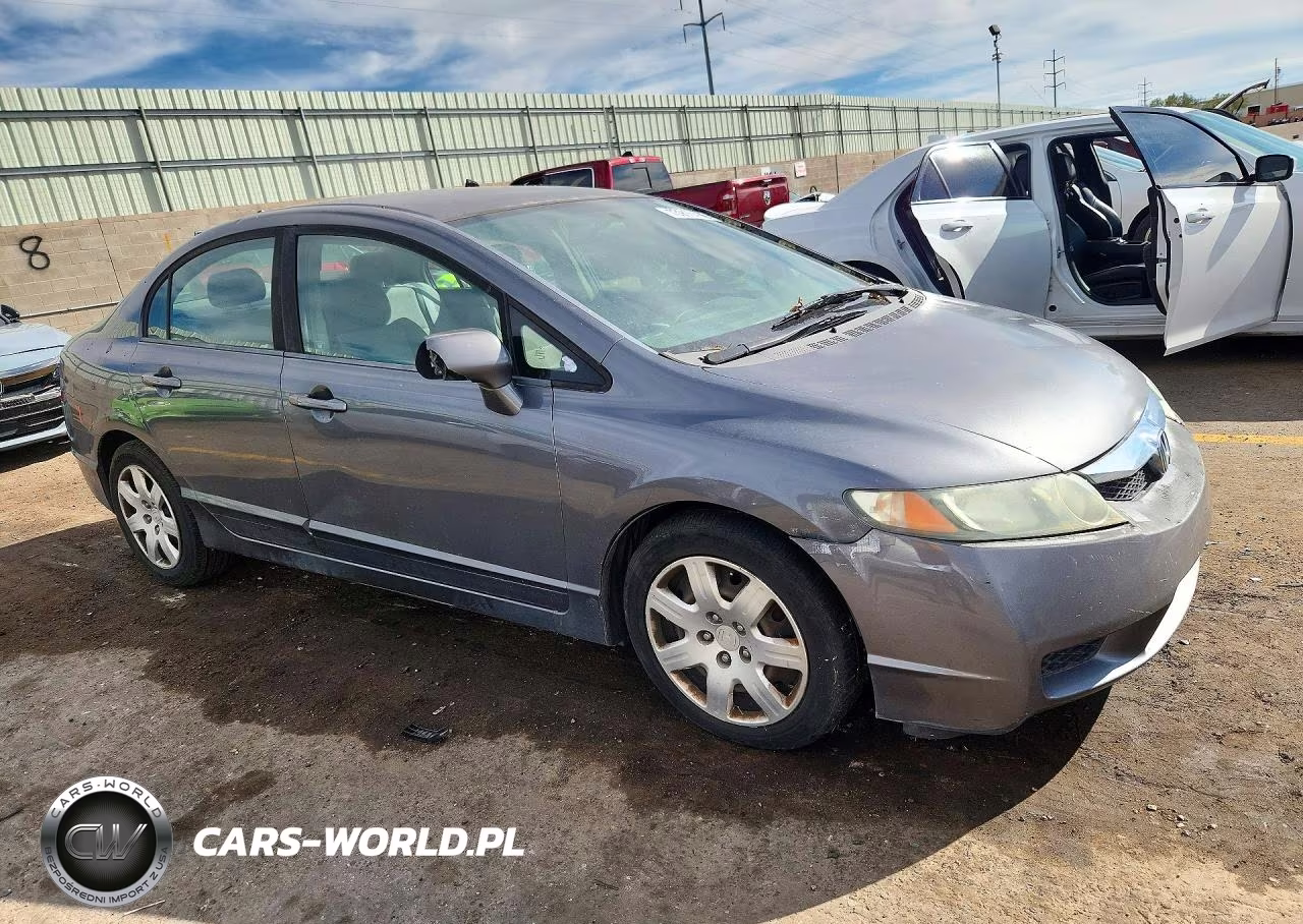 2010 Honda Civic Lx VIN:19XFA1F56AE002733 - 4